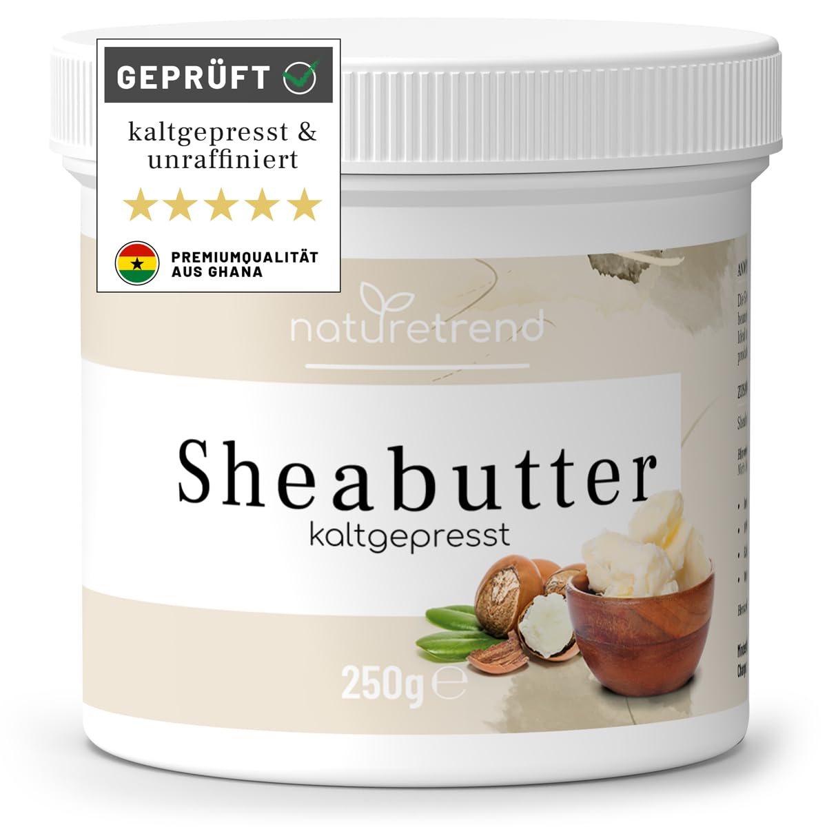 Natürliche Schönheit mit unraffinierter Sheabutter: Entdecken Sie das Geheimnis strahlender Haut und glänzender Haare