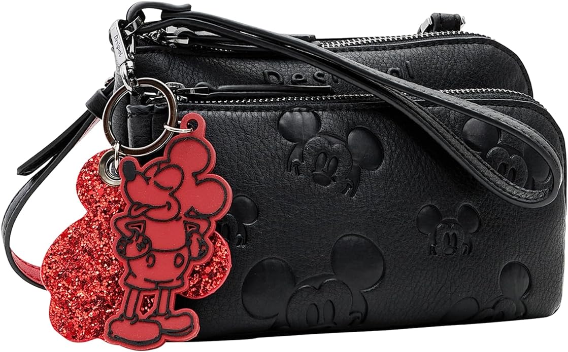 Entdecken Sie den Zauber von Desigual’s Mone All Mickey Bi-Fold Geldbörse!